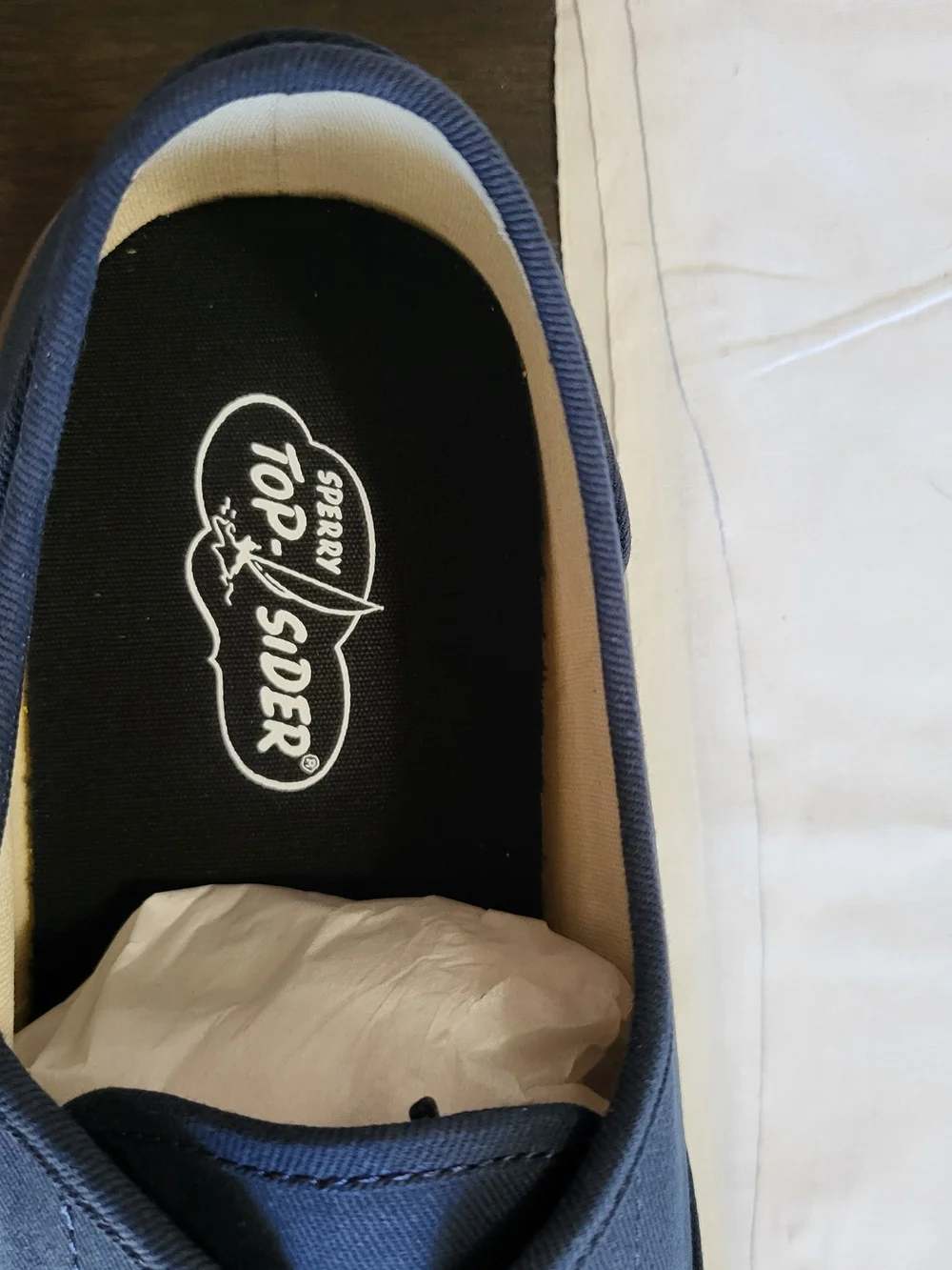 *NEW* Sperry Top-Sider CVO Navy/Marine Canvas Lace-Up Shoes Men's Size 12 w/Box